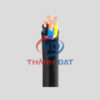 Dây cáp điện CVV 3 pha 4 lõi CADIVI 0,6/1KV, ruột đồng