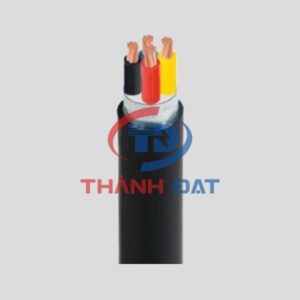 Dây cáp điện CVV/DSTA 3 pha 4 lõi CADIVI 0,6/1kV, hạ thế, ruột đồng, chôn ngầm