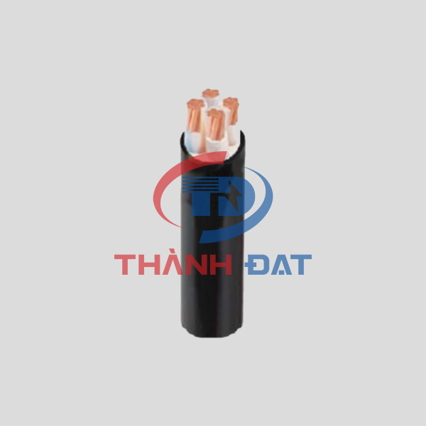 Dây cáp điện CXV 4 lõi CADIVI 0,6/1KV ruột đồng, vỏ PVC